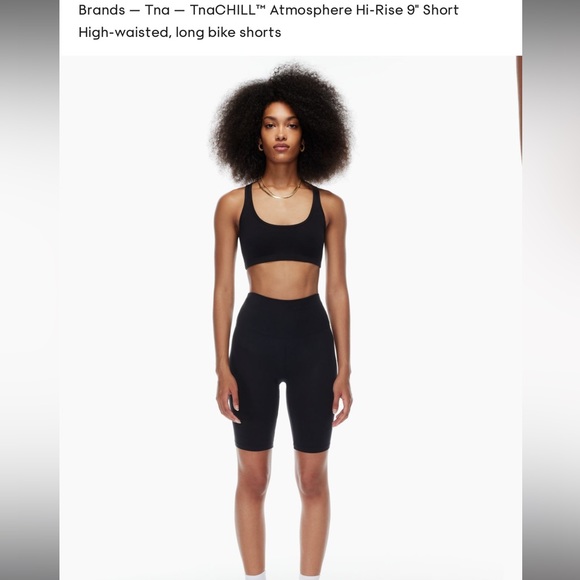 TNA Pants - Aritzia TNA Chill 9” Biker short